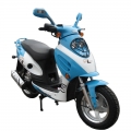 EPA yetişkin Street Scooter motosiklet 50cc toptan mavi